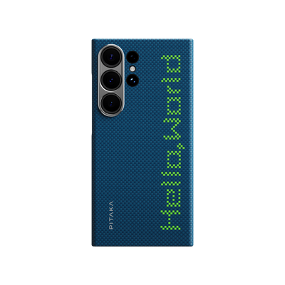 حافظة Pitaka Hello World Luminous لهاتف iPhone 16 Pro Max