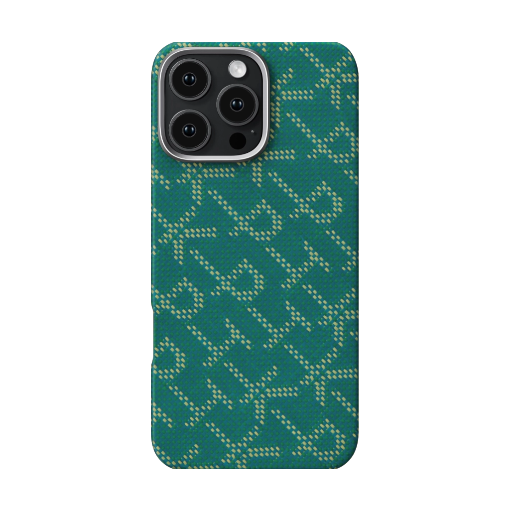 PITAKA Monogram Tactile Woven Case for iPhone 16 Pro Max