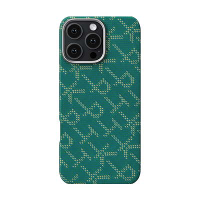 PITAKA Monogram Tactile Woven Case for iPhone 16 Pro Max