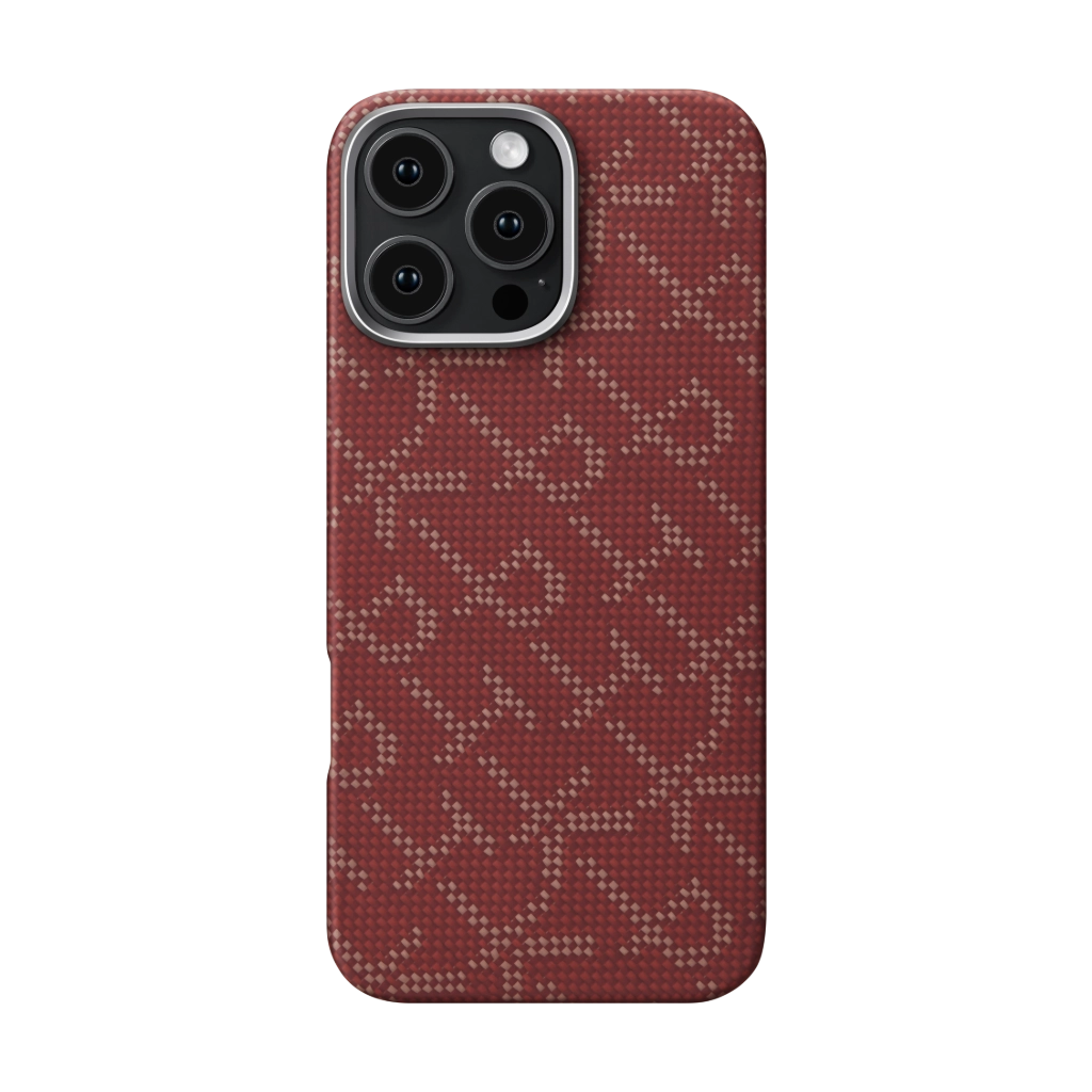 PITAKA Monogram Tactile Woven Case for iPhone 16 Pro Max