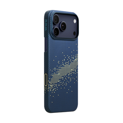 Pitaka Ultra-Slim Case (With PitaTap) for iPhone 17 Pro - Milky Way Galaxy #color_milky-way-galaxy