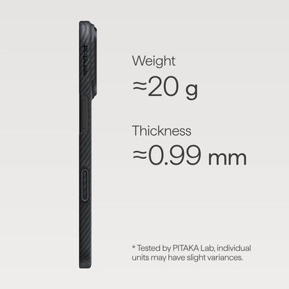 Pitaka Ultra-Slim Case (With PitaTap) for iPhone 17 Pro Max
