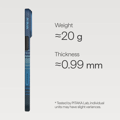 غلاف بيتاكا فائق النحافة (مع بيتا تاب) لجهاز آيفون 17 برو ماكس