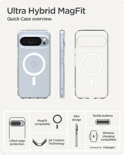 Spigen Ultra Hybrid Metal Ring (MagFit) Case for Google Pixel 10 Pro XL