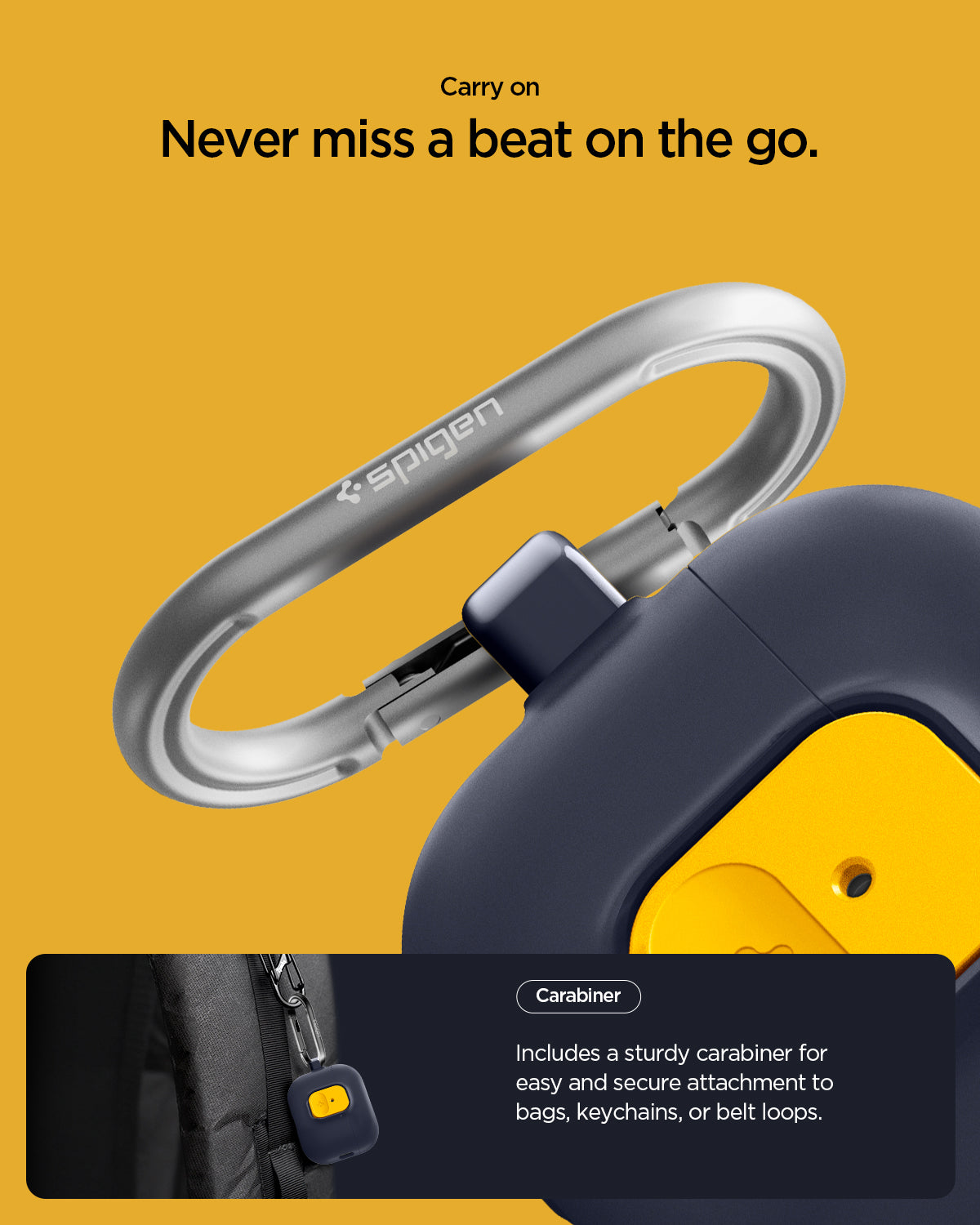 حافظة سبجن نانو بوب لأيربودز برو 3 (2025)