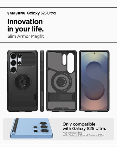 جراب Spigen Slim Armor (MagFit) Case for Samsung S25 Ultra