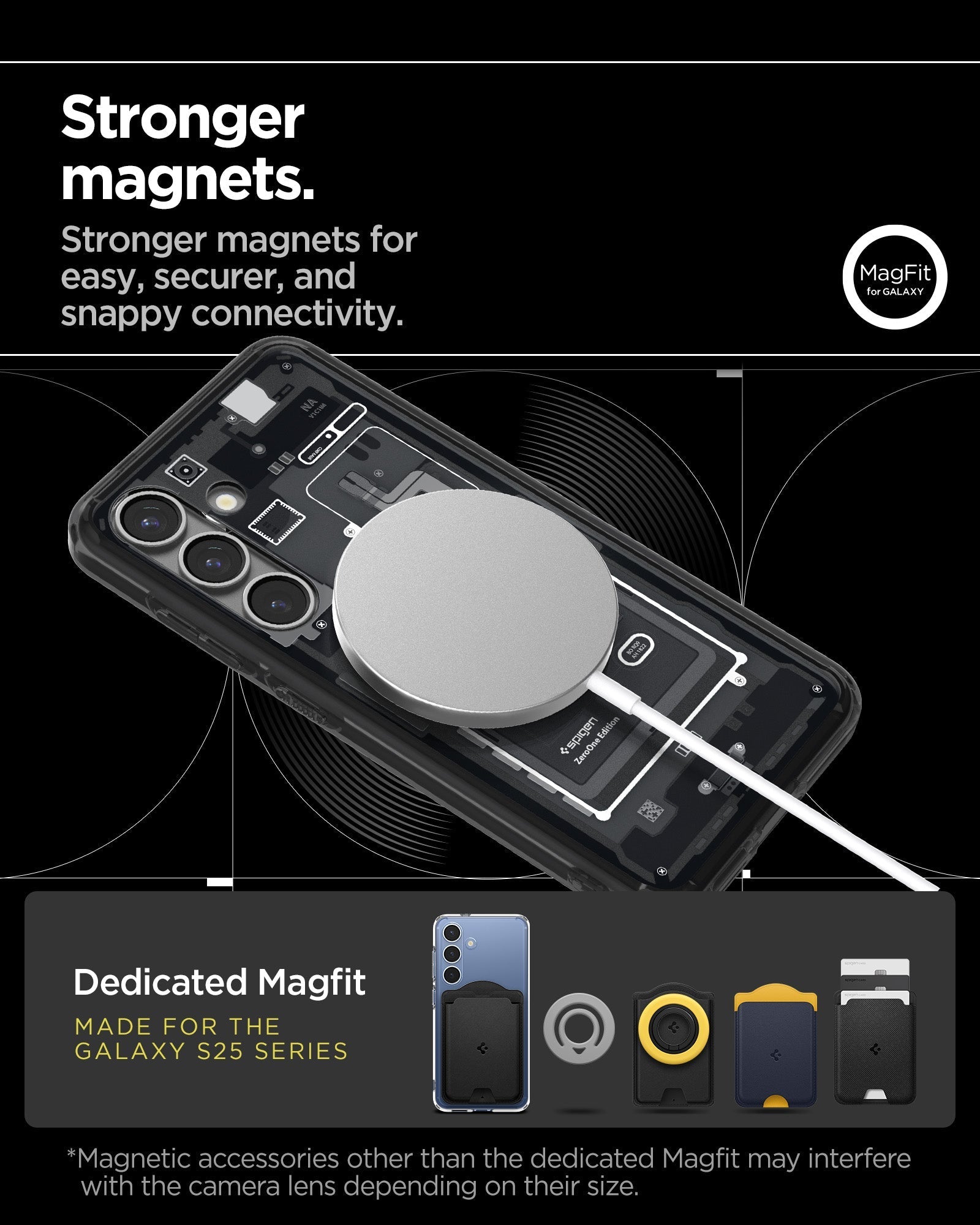Spigen Ultra Hybrid Zero One (MagFit) Case for Samsung S25 Ulltra