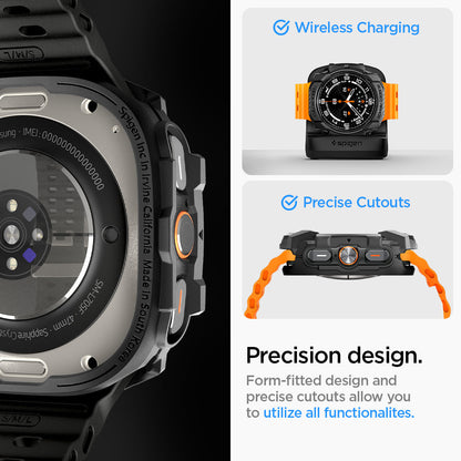Spigen Rugged Armor Case for Samsung Watch Ultra 47mm (2025/2024)