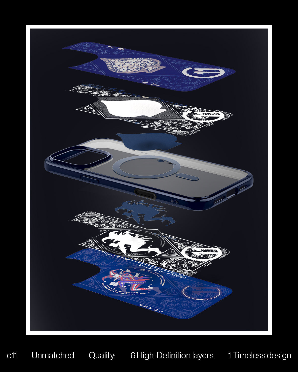 حافظة Spigen c11 Series Fearless Edition (MagFit) لهاتف iPhone 16 Pro