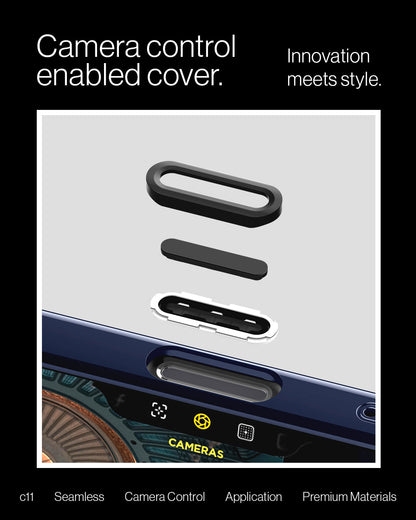 حافظة Spigen c11 Series Fearless Edition (MagFit) لهاتف iPhone 16 Pro