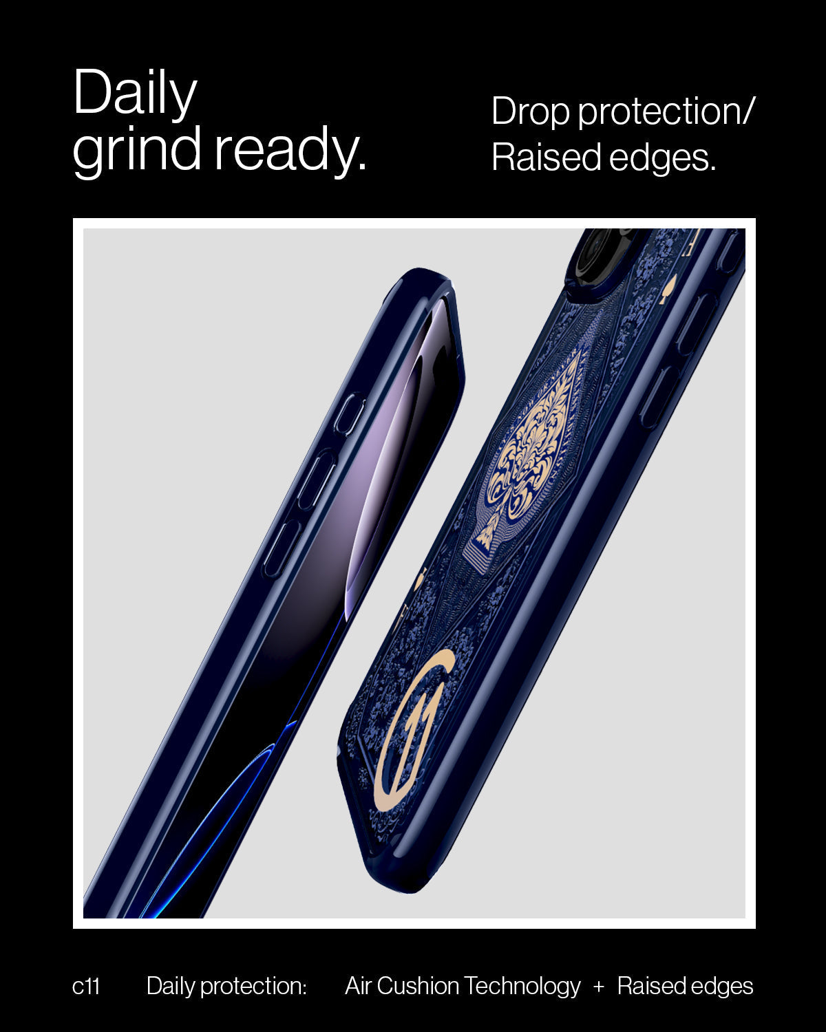 حافظة Spigen c11 Series Fearless Edition (MagFit) لهاتف iPhone 16 Pro