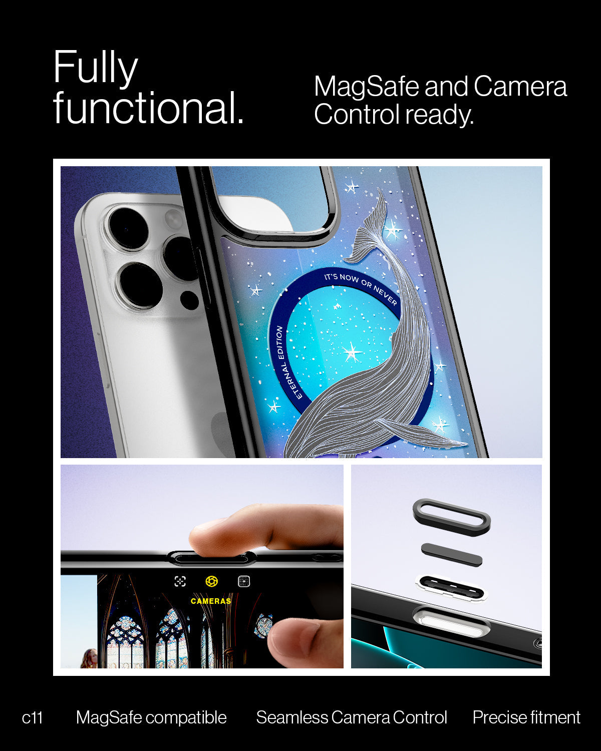 Spigen c11 Series Eternal Edition (MagFit) Case for iPhone 16 Pro Max