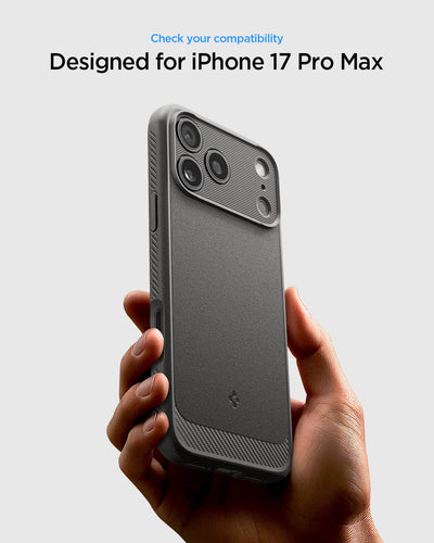 Spigen Rugged Armor (MagFit) Case for iPhone 17 Pro Max