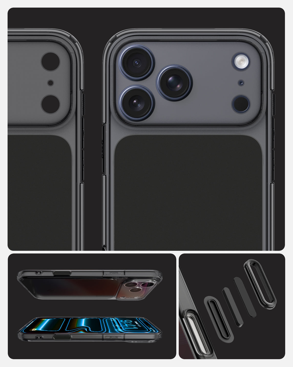 Spigen Ultra Hybrid T MagFit Case for iPhone 17 Pro Max / iPhone 17 Pro