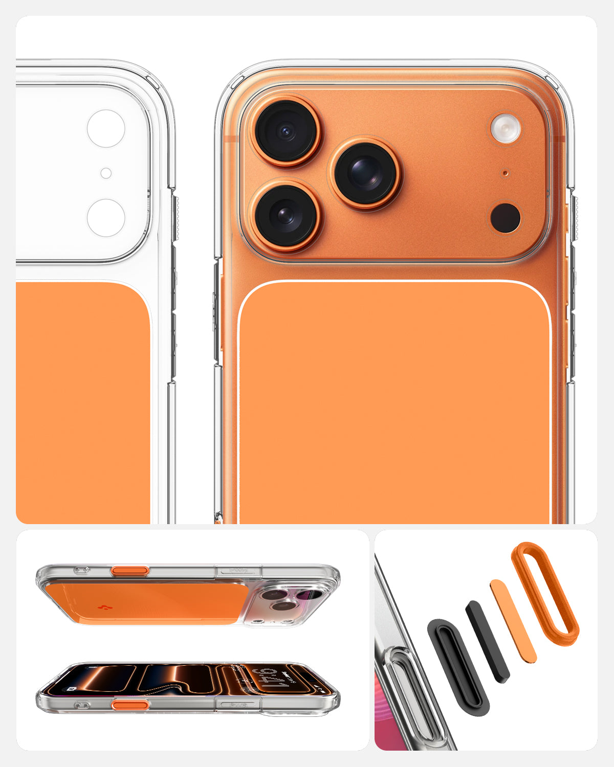 Spigen Ultra Hybrid T MagFit Case for iPhone 17 Pro Max / iPhone 17 Pro