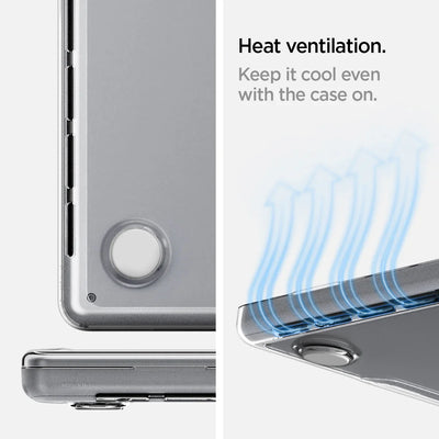 Spigen Thin Fit Clear Case for MacBook Pro 14" M5 / M4 / M3 / M2 / M1