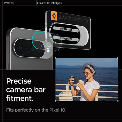 Spigen Optik EZ Fit Lens Protector for Google Pixel 10 Series