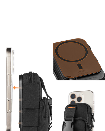 Spigen حامل بطاقات MagSafe طراز Snap Zip (MagFit)