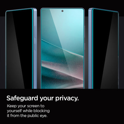 Spigen GLAS.tR EZ Fit | Privacy Screen Protector (2-Pack) for Samsung Galaxy S25 Ultra