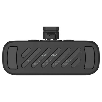 Powerology VaultX 256GB Mini Portable SSD Drive - Black