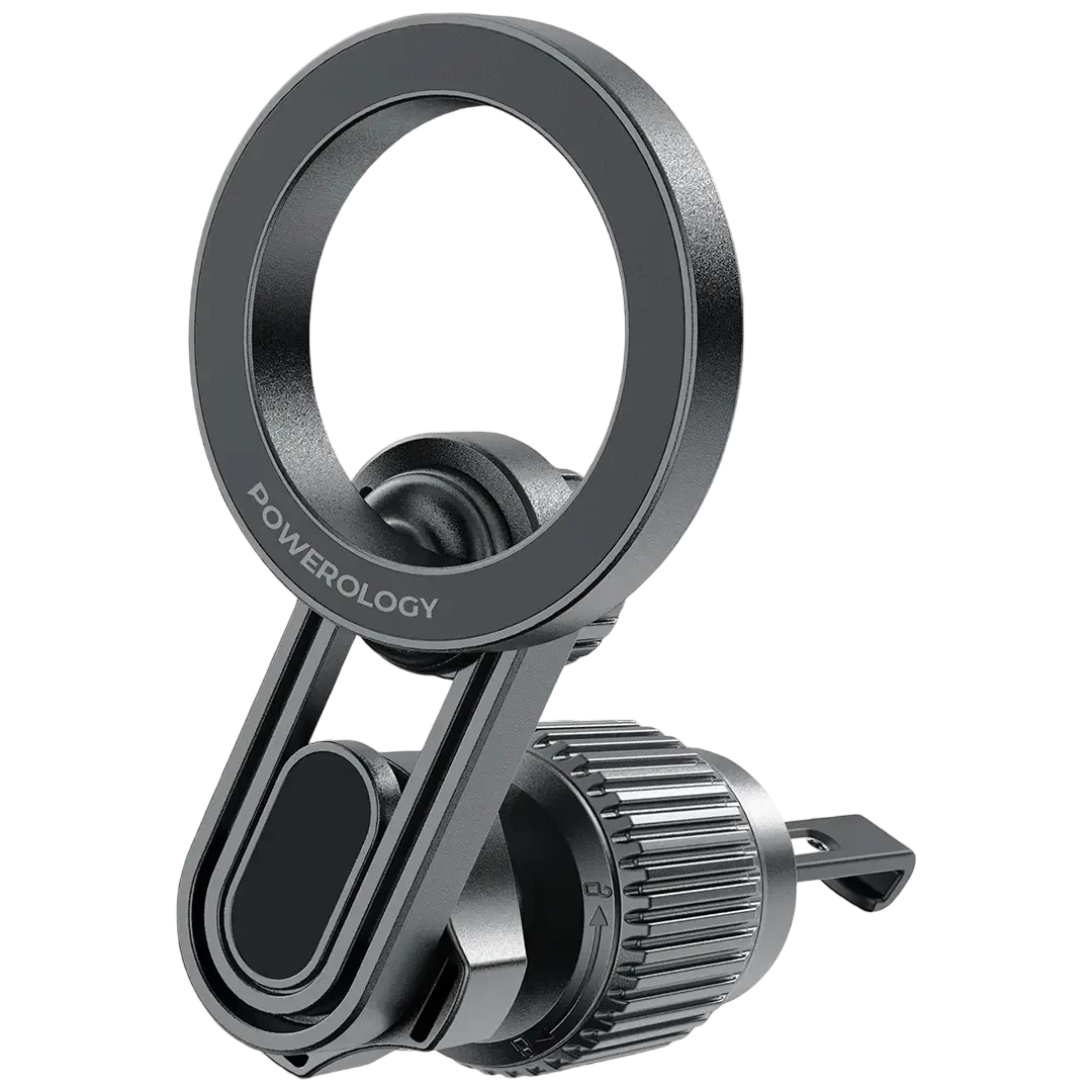 Powerology SnapMount MagSafe Car Holder - Black