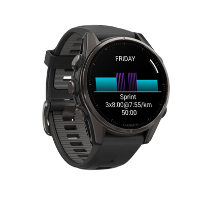Fenix 8 43mm Carbon Gray - left
