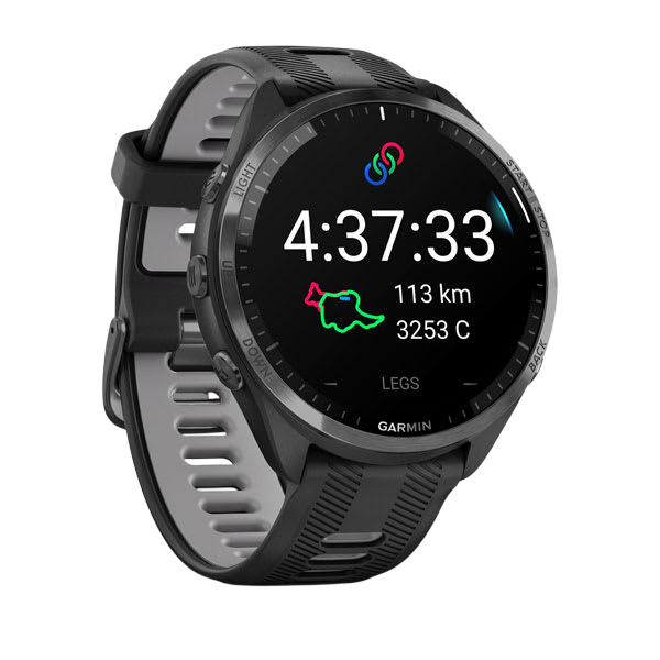 Garmin Forerunner 965 - left face
