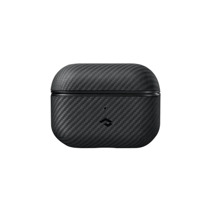 Pitaka MagEZ Case For AirPods Pro 2 - Black/Grey Twill