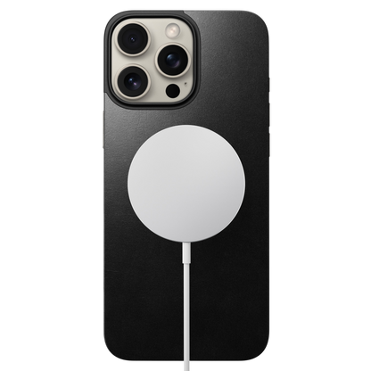 Nomad Magnetic Leather Back Case for iPhone 16 Pro Max