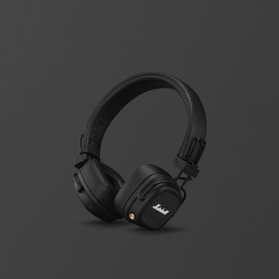 Marshall Major V Bluetooth Headphones - Black 