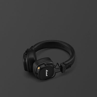Marshall Major V Wireless On-Ear Headphones - Black 