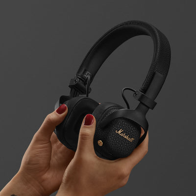 Marshall Milton A.N.C. Wireless On-Ear Headphones - Black