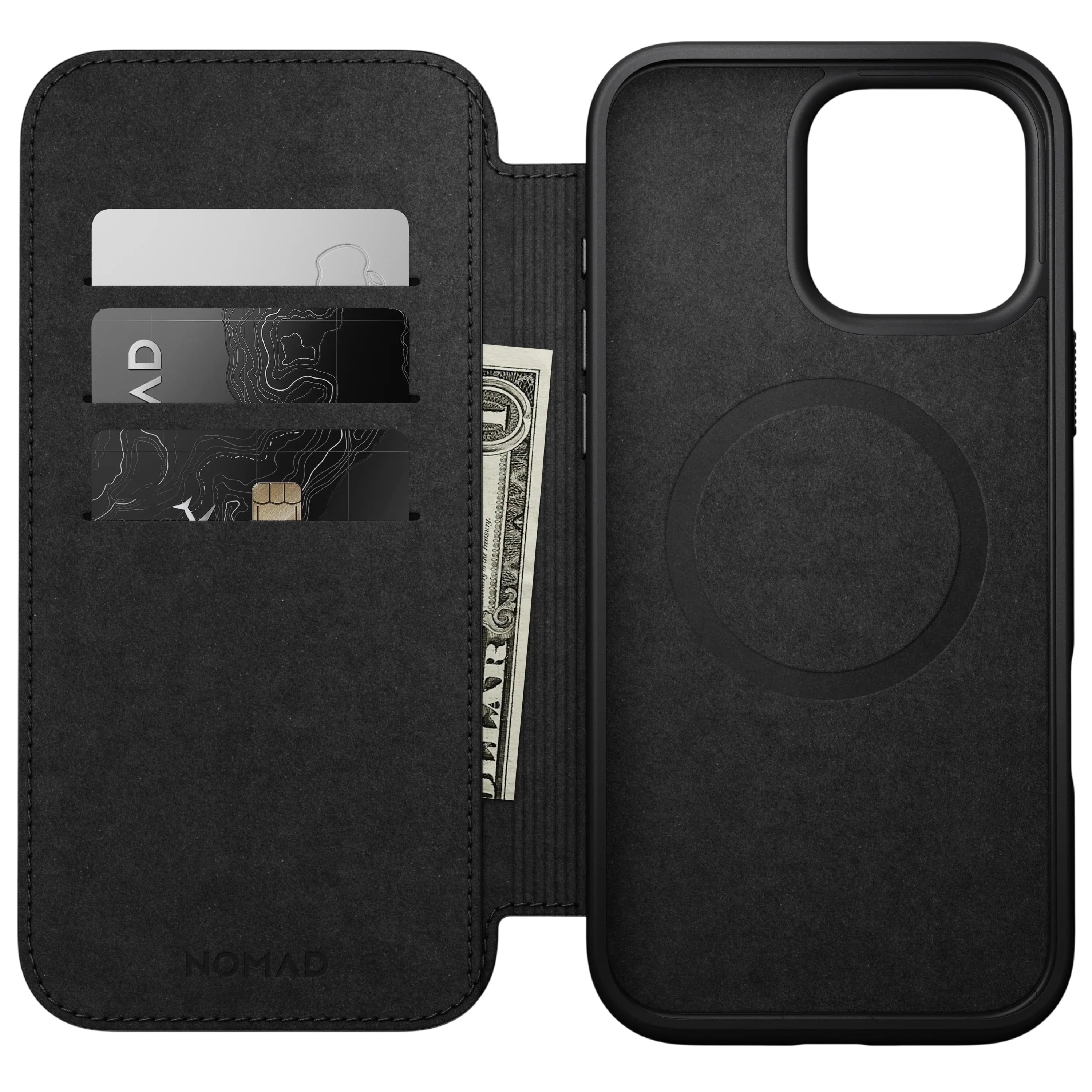 غلاف جلد حديث من نوماد لجهاز آيفون 16 برو ماكس (جلد نوماد)