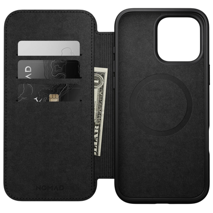 غلاف جلد حديث من نوماد لجهاز آيفون 16 برو ماكس (جلد نوماد)