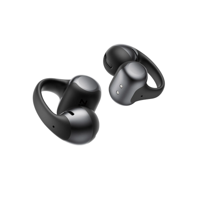 Shokz OpenDots One Clip-On Open-Ear Earbuds - Black 