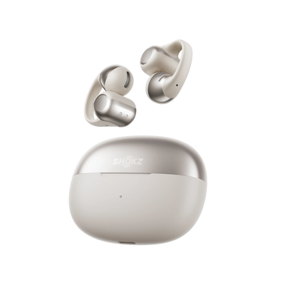 Shokz OpenDots One Clip-On Open-Ear Earbuds - Gray 