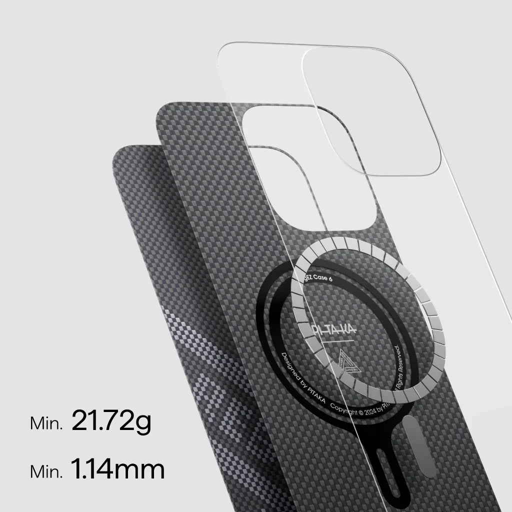 جراب Pitaka Re-TROS Tactile Woven Case for iPhone 16 Pro Max