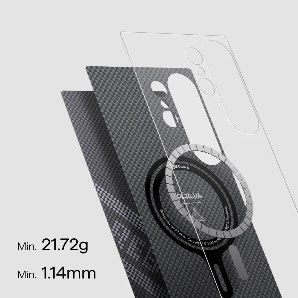 جراب Pitaka Re-TROS Tactile Woven Case for iPhone 16 Pro Max