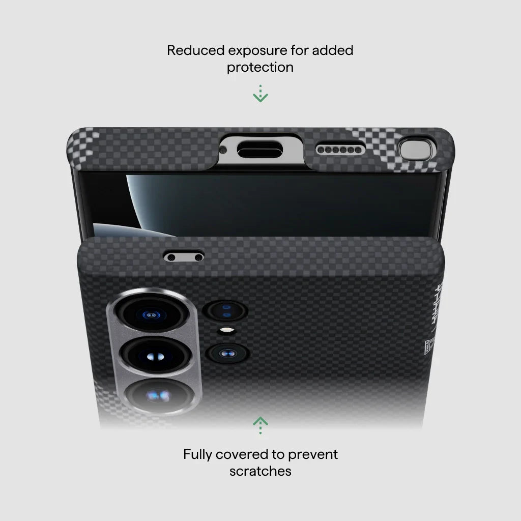 Pitaka Re-TROS Tactile Woven Case for iPhone 16 Pro