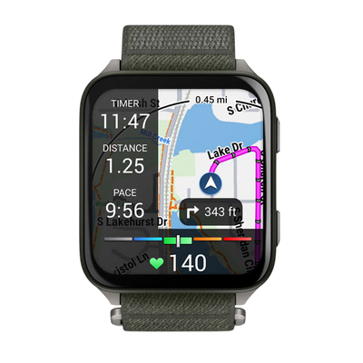 Garmin Venu X1 Moss - right face