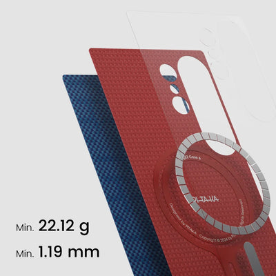 PITAKA Monogram Tactile Woven Case for Samsung Galaxy S24 Ultra