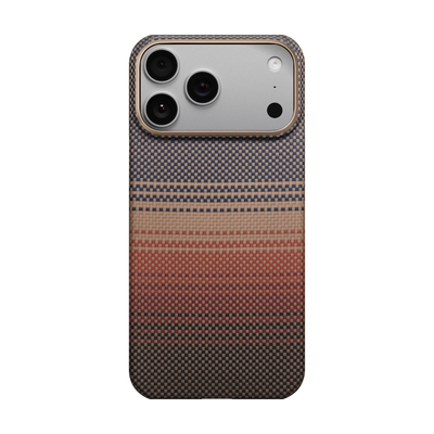 Pitaka Ultra-Slim Case (With PitaTap) for iPhone 17 Pro - Sunset #color_sunset