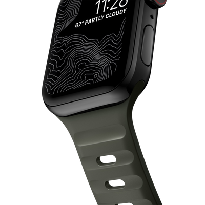 حزام رياضي مقاوم للماء نومات لساعة آبل 49mm / 46mm / 45mm