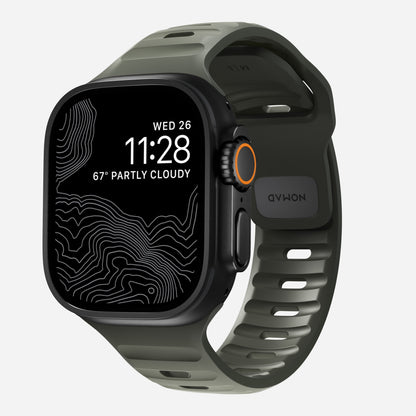 حزام رياضي مقاوم للماء نومات لساعة آبل 49mm / 46mm / 45mm