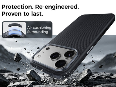Benks ArmorPro 600D Case built with Kevlar® for iPhone 17 Pro / Pro Max / Air - features