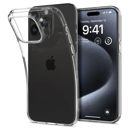 Spigen iPhone 15 Pro Case Crystal Flex