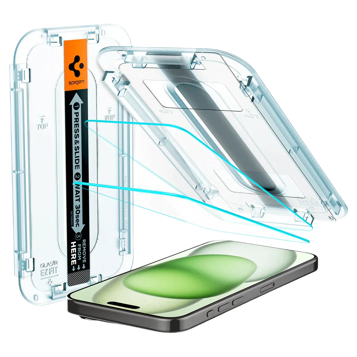 واقي شاشة سبجن آيفون 16 بلس / 15 بلس EZ FIT GLAS.tR - 1 عبوة