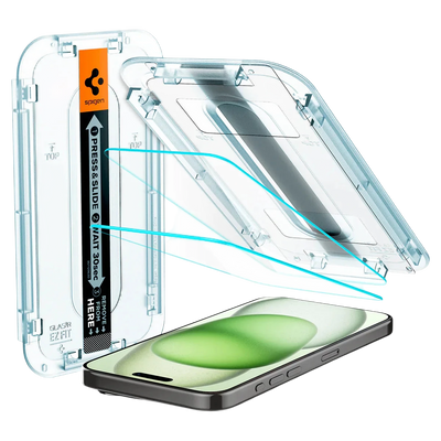 واقي شاشة سبجن آيفون 16 بلس / 15 بلس EZ FIT GLAS.tR - 1 عبوة
