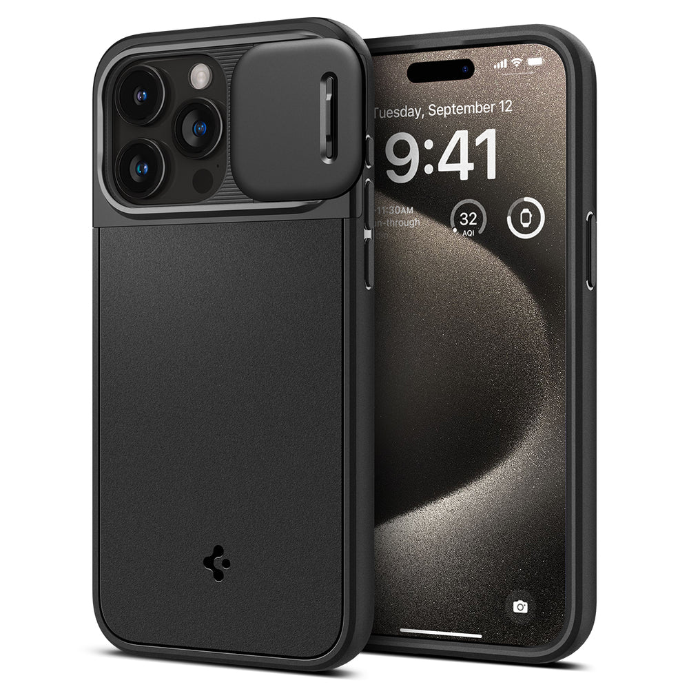 Spigen iPhone 15 Pro Case Optik Armor (MagFit)