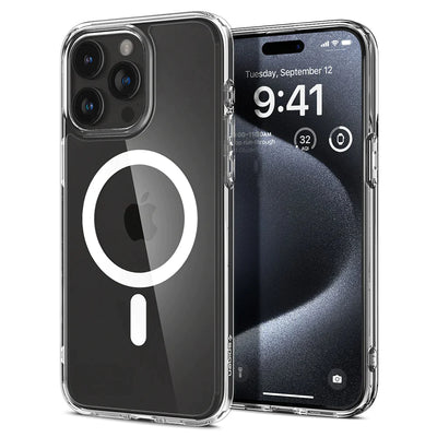 Spigen حافظة Ultra Hybrid (MagFit) لـ iPhone 15 Pro Max